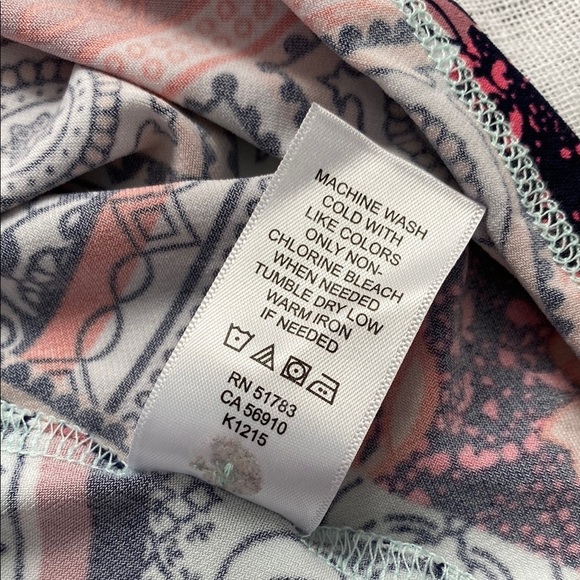 Maurices NWOT Blue and Orange Halter Sundress Mini - Picture 10 of 13